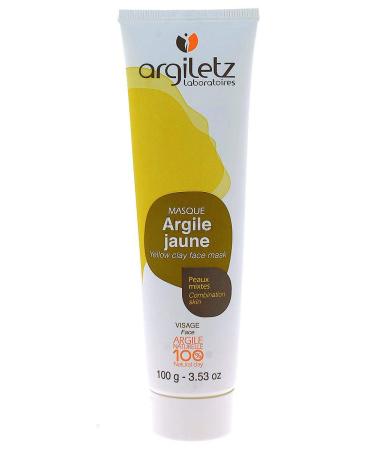 Argiletz yellow clay mask for combination skin 100g / 3.53 fl.oz. 100% sourced and produced in France. Finest grade of clay.