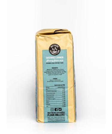 Matthews Cotswold Strong Crunch Flour 1.5Kg Strong flour mix for Bread & Rolls with Malt Flakes - Buy Online on SooperMarket.com