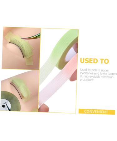 minkissy 36 Rolls Lash Tape False Eyelash Tape Adhesive Fabric Tape Breathable Eyelash Tape DIY Lash Grafting Tape Lash Extension Auxiliary Tool Extend Eyes Non-woven Fabric - Buy Online on SooperMarket.com