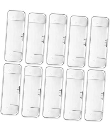 MAGICLULU 20pcs Razor Storage Box | Portable Manual Travel Case | Plastic Organizer for Easy Storage | Ideal for International Shipping - Buy Online on SooperMarket.com
