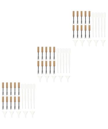 FOYTOKI 60 Pcs Mascara Empty Tube Eyelash Cream Tube Mini Funnel oil Mascara Clear Mascara Plastic