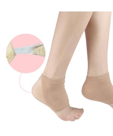 Milists Heel Socks - Silicone Protectors for Dry Skin | High Heel & Boot Shock Absorption | Unisex Comfort - Buy Online on SooperMarket.com