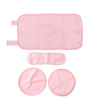 Castor oil wrap set- reusable waist and neck packs breast packs for sleep liver detoxification thyroid- washable promotes health care