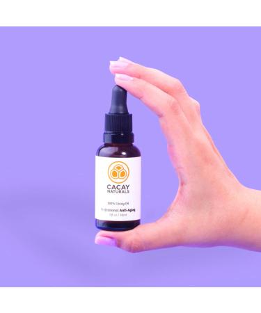Cacay Naturals Face Oil - 100% Pure Cacay Oil for Younger, Healthier Skin - Anti-Aging & Anti-Wrinkle Oil 1 fl. oz - Buy Online on SooperMarket.com