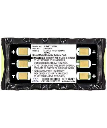 7.2V High-Performance Replacement Battery for Psion Teklogix 19505 7030 19515 - 2500mAh | International Shipping - Buy Online on SooperMarket.com