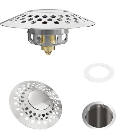 Versatile Sink Stopper Tub Drain Cover Convenient Bathroom Sink Drain Stopper Metal Perfect For Any Bathroom Sink Stopper - Buy Online on SooperMarket.com