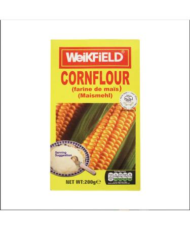Weikfield Corn Flour 200g (Pack of 1) - Great Aroma & Flavor - Enriches your Taste Buds - Gluten-Free Thickening Agent for Cooking & Baking