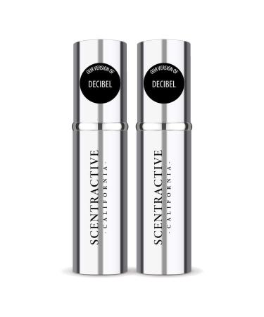 CA Perfume Impression of Decibel For Men Replica Version Fragrance Dupes Concentrated Long Lasting Eau de Parfum Spray Refillable Atomizer Bottle 0.17 Fl Oz/5ml-X2 AZZR DECIBEL IMPRESSION 0.34 Fl Oz (Pack of 1)