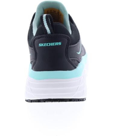 Skechers Work Rastip Women's Slip Resistant Athletic Shoes - Black/Multi - Size 7 - Buy Online on SooperMarket.com