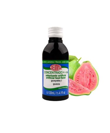 Deiman Artificial Food Flavoring Guava E-15 (4 fl oz) 4.1 Fl Oz (Pack of 1)
