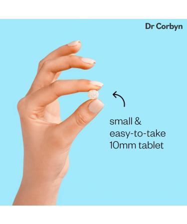 Dr Corbyn Milk Thistle 100mg with Magnesium & Vitamin C - 60 Tablets | Liver Health & Antioxidant Support - Vegan UK Made - Buy Online on SooperMarket.com