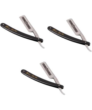 Angoily 3-Piece Dalmatian Ears Nail Stand & Eyelash Case | Men's Hairdressing Razor Gift Set - Buy Online on SooperMarket.com