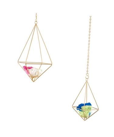 Generic Home Decor Vintage Decor Hanging Pendant Art Decor Home Adornment Decorate Outdoor Air Pineapple Golden 5*12.5cm