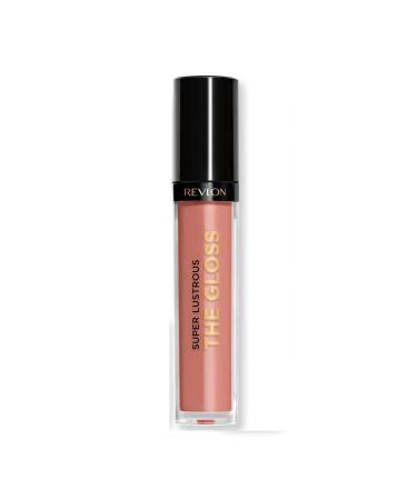 Lip Gloss by Revlon, Super Lustrous The Gloss, Non-Sticky, High Shine Finish, 215 Super Natural