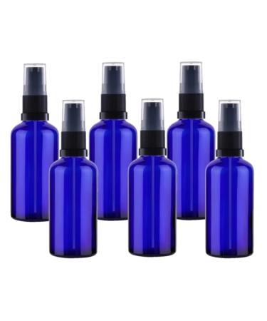 GeRRiT Blue Plastic Spray Bottle Travel Size Sprayer Refillable Container Portable Mini Perfume Misting Spray Bottle for Home Cleaning Gardening Plants (Color : Blue Size : 20ml) 20ml Blue