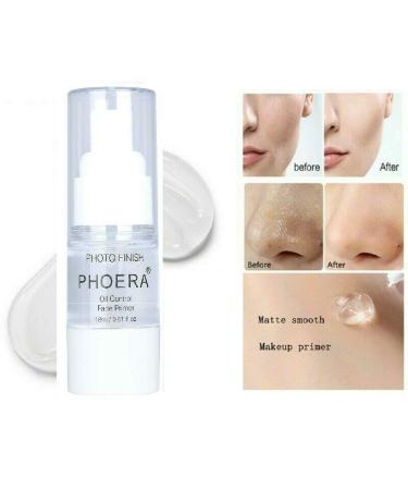 Phoera Face Primer with Invisible Pores, Oil Control, and Added Vitamins - Matte Finish, Long Lasting Makeup Base - 18ml Primer - Buy Online on SooperMarket.com
