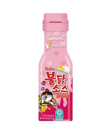 WaNaHong Samyang Hot Chicken Buldak - CARBONARA Sauce 200g LIMITED EDITION (1 Bottle (200g))