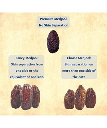 AbuAyyash Farms Large Choice Medjool Dates - 4 Pound Box | Fresh and Delicious - Buy Online on SooperMarket.com
