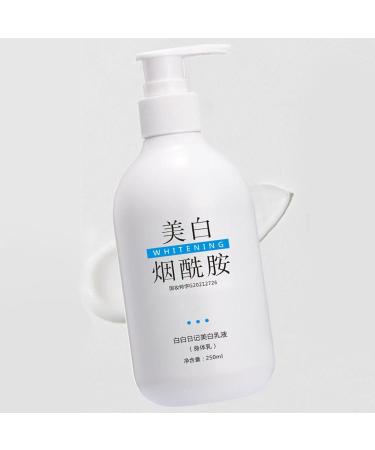 250ml Niacinamide Body Lotion for Skin Whitening Body Moisturiser Moisturizing Hydration Skin Repair Suitable for Arms Legs - Buy Online on SooperMarket.com