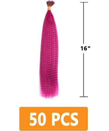 Prinfantasy Synthetic Hair Extension Stick - Bright Feathers Hair Accessories 16 inch - Buy Online on SooperMarket.com
