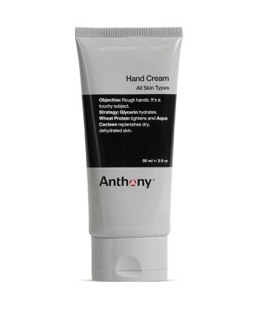 Anthony Hand Cream  3 Fl Oz. Contains AHA's  Coconut Oil  Shea  Glycerin  Aqua Cacteen  Heals  Hydrates  and Soothes Dry  Chapped  Cracked Hands  Diminishes Tough Calluses