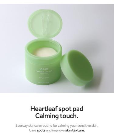 Abib Heartleaf Spot Pad - Calming Touch (75 Pads) | Gentle Skincare Solution - Buy Online on SooperMarket.com