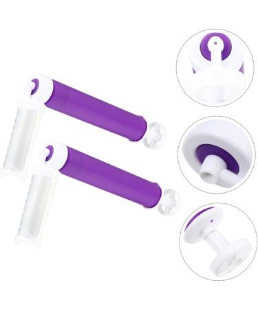 CRAFTHROU 2pcs Cake Sprayer Cake Coloring Spray Manual Cake Coloring Airbrush Cake Pump Sprayer Plastic Purple - Buy Online on SooperMarket.com