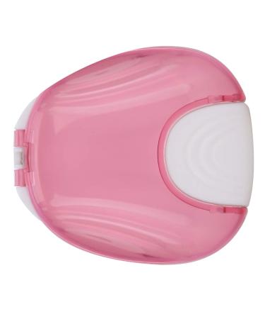Portable Slim Orthodontic Mouth Protection Case - Waterproof Storage Container for Adults (Pink) | International Shipping - Buy Online on SooperMarket.com