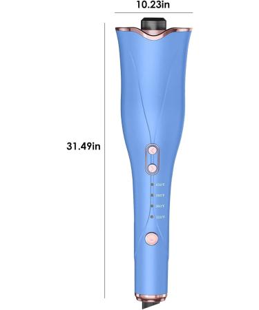 Rehomy Auto Rotating Curling Wand Hair Curler with 1 Rotating Barrel & 4 Temps & 3 Timer Auto Shut-Off for Hair Styling - Buy Online on SooperMarket.com