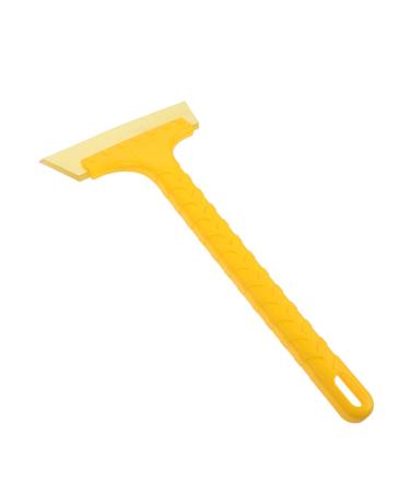FRCOLOR Japanese Patches for Clothing Snow Scraper Car Lift Rubber Blocks Deicer Ice Scraper Snow Windshield Trumpet Water Key Screw Snow for Car Short Handle Beef Scraping