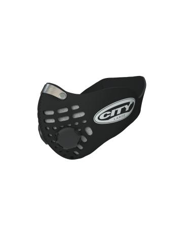 Respro Breathing Mask City 1 piece (1 pack) Black