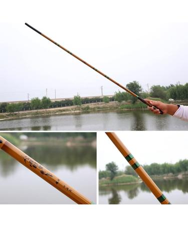 Buy Yadlcr 28 Hardening Karaoke Rod - 3.6m to 6.3m Carbon Fishing Rod | Super Hardness & Imitation Bamboo | International Shipping Available - Buy Online on SooperMarket.com