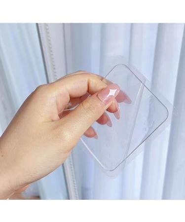 Portable Dust-Proof Transparent False Eyelash Adhesive Storage Box - Ideal for Travel & Daily Use - Buy Online on SooperMarket.com