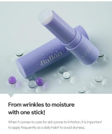 Ballon Blanc Blanc Therapy Moisture Multi Balm - Anti-Aging Wrinkle Balm Stick for Face & Neck - Korean Skin Care - Buy Online on SooperMarket.com