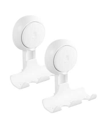 Tongfen shaver holder hook |Shower hanger razor hook self-adhesive razor hooks with suction cups for towels coat luffa and razor