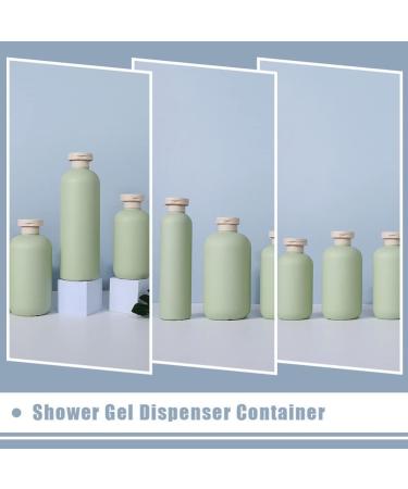 minkissy 3pcs Flip Cap Shampoo Bottles Empty Sub Package Squeeze Bottles Shower Gel Bottle Refillable Containers for Shampoo Lotions Cream Wash Conditioner Green 12.8x5.8cm - Buy Online on SooperMarket.com
