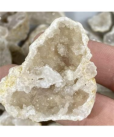 Crystals Stones Raw Irregular Natural Stone White Agate Slice Quartz Minerals Home Decoration (Size : 2pcs) HOMEZHOU (Size : 2pcs) - Buy Online on SooperMarket.com
