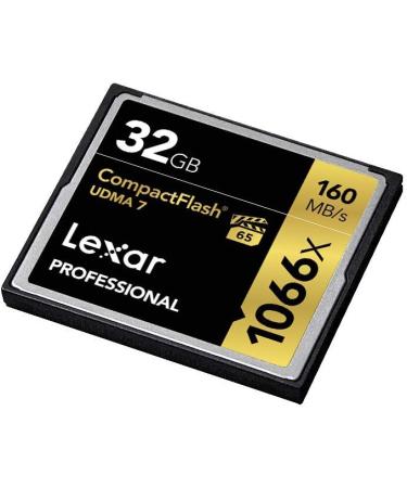 Lexar Professional 1066x 32GB CompactFlash Card | VPG-65 | LCF32GCRBNA1066 - Buy Online on SooperMarket.com