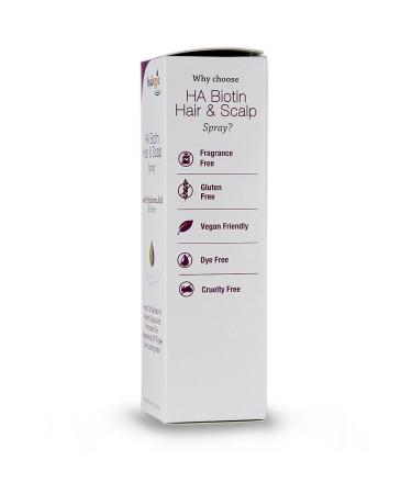 Hyalogic Biotin Hair Thickening Spray with Hyaluronic Acid - Promotes Thicker, Fuller Hair and Healthy Scalp | Clean Ingredients | Fragrance-Free | Gluten & Cruelty Free - 4 fl oz - Buy Online on SooperMarket.com