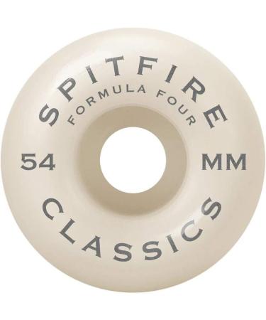 Spitfire 54mm Silver Skateboard Wheels - Durable and Stylish - Buy Online on SooperMarket.com