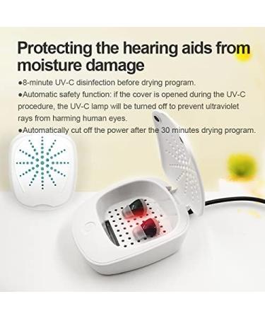 Electric Hearing Aid Dehumidifier Dryer with Lamp Electric Drying Case Electric Hearing Aid Dryer Light Fit All Hearing Aids of All Brand - Buy Online on SooperMarket.com