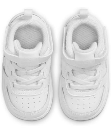 NIKE Boy's Court Borough Mid TDV Gymnastics Shoes - Size 4.5 UK Child - Blanco - Buy Online on SooperMarket.com