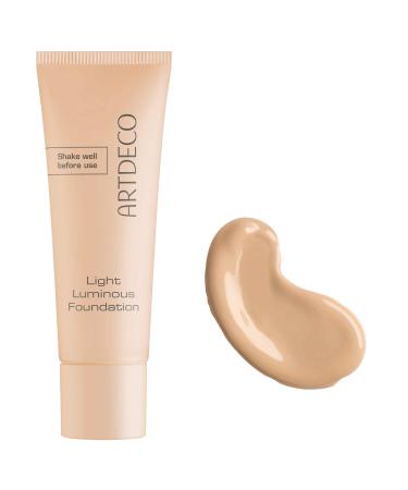 Artdeco Light Luminous Foundation - Light liquid foundation with natural finish and blue light protection - 1 x 25 ml 14 - warm - Beige sand