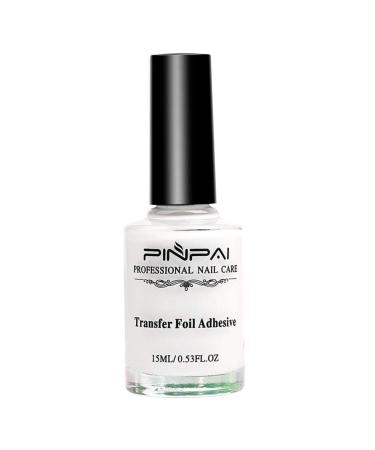 Nail Sticker Transfer Foil Adhesive, Nail Glue Gel, for Nail Art DIY Decoration