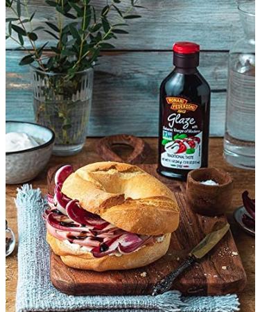 Monari Federzoni Glaze with Balsamic Vinegar of Modena - Traditional Taste - 9.1 oz (1 Pack) - Buy Online on SooperMarket.com
