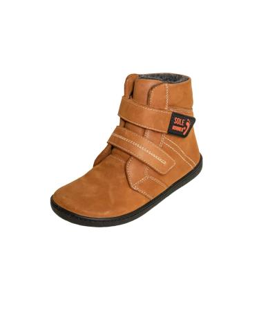Sole Runner Titania Mid-Calf Boots Brown 34 EU Wide
