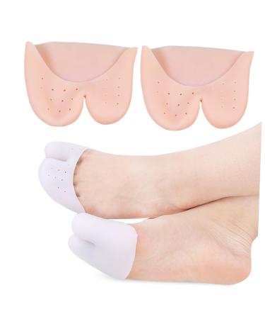 DOITOOL 2 Pairs Toe Gel Caps - Big Toe Protection for Shoe Comfort | Toe Pad Protector for Pointe Cushion - Buy Online on SooperMarket.com