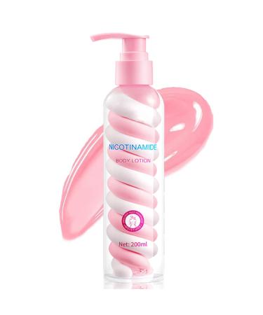 Nicotinamide Body Lotion Large-Capacity Nicotinamide Firming Body Cream Remove Dark Spots Moisturizing Body Lotion For Dry Skin Body Skin Care Smooth Skin Body Lotion For Women&Men 200ml