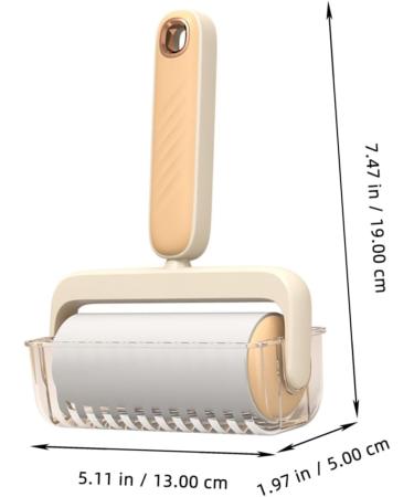 MAGICLULU Roller Hair Sticker - 2 Sets Reusable Lint Rollers for Pet Hair & Fur Removal | Sticky Adhesive Tape for Dogs & Cats - Shop Now - Buy Online on SooperMarket.com
