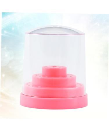 POPETPOP 1pc 48 Nails Drill Bits Nail Drill Bit Organizer Nail Bit Organizer Nail Bit Holder Container Nail Grinding Head Storage Display Holder Stand Nail Drill Bit Holder Written Manicure Size 1 Pink - Buy Online on SooperMarket.com